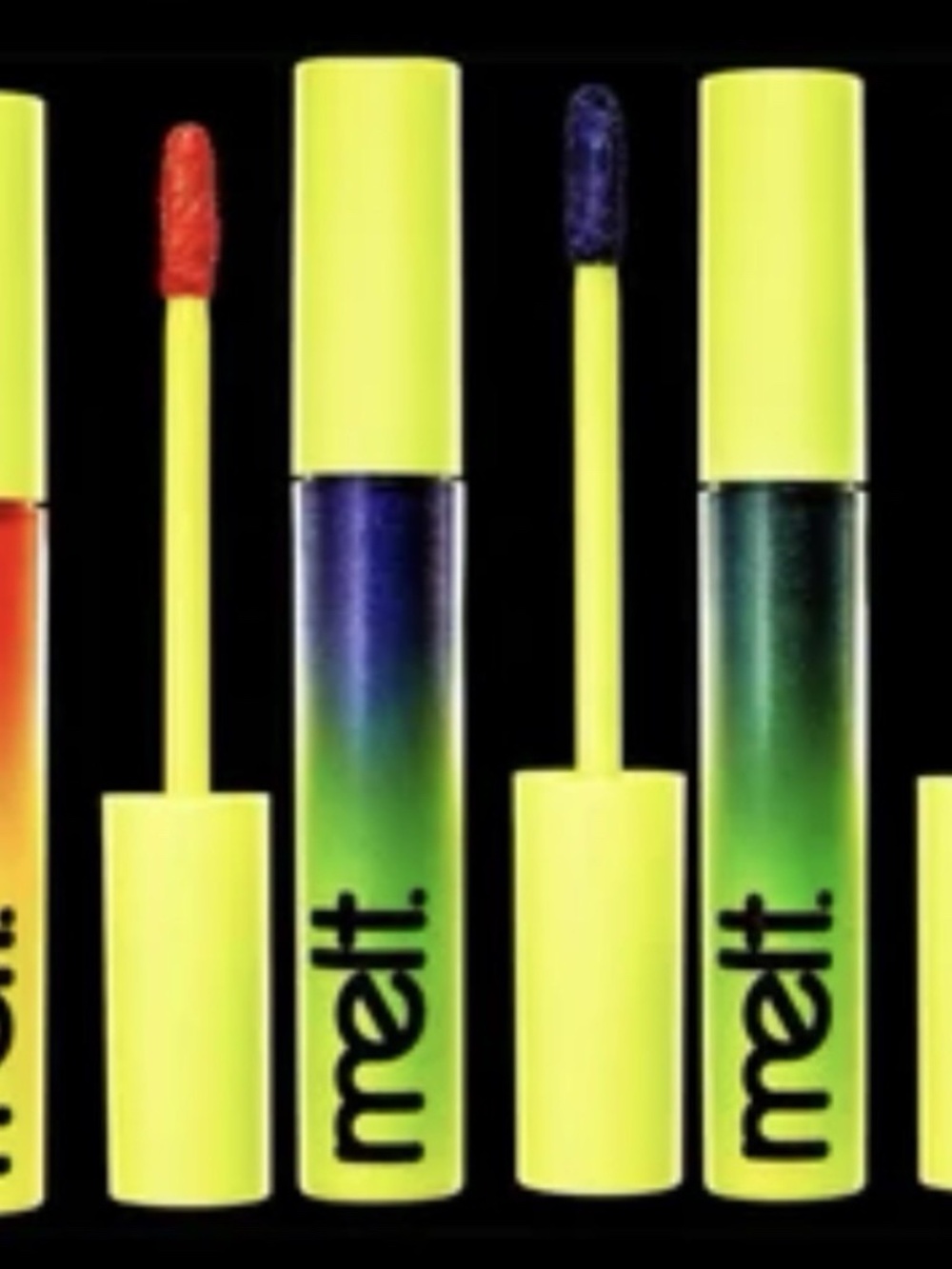 Melt Cosmetics Electrip Lip Paint Freelove Metallic Blue Purple Liquid Lipstick